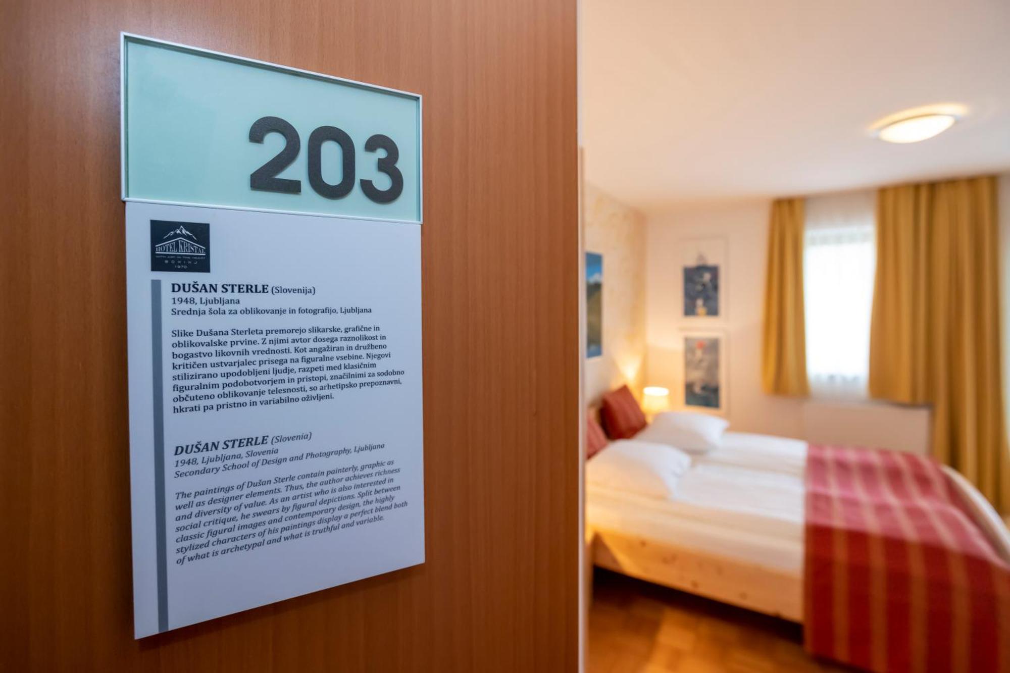 Art Hotel Kristal Bohinj Dış mekan fotoğraf